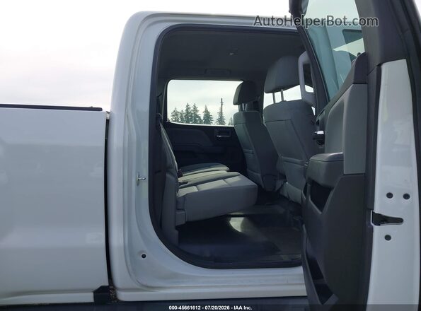 1GC1KUEG6JF257514 2018 CHEVROLET SILVERADO White VIN sticker view