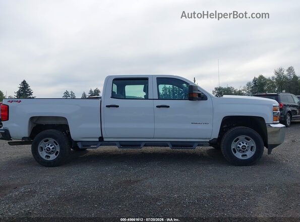 1GC1KUEG6JF257514 2018 CHEVROLET SILVERADO White Rear interior view