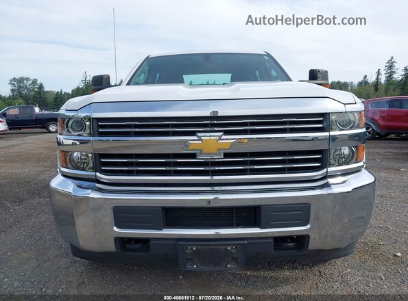 1GC1KUEG6JF257514 2018 CHEVROLET SILVERADO White Instrument cluster view