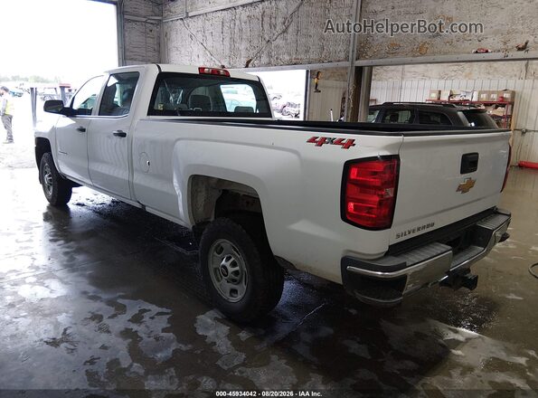 1GC1KUEG7JF256114 2018 CHEVROLET SILVERADO White Հետևի ձախ