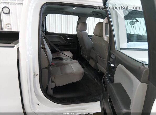 1GC1KUEG7JF256114 2018 CHEVROLET SILVERADO White VIN կոդի պիտակի տեսք