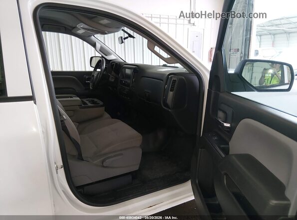 1GC1KUEG7JF256114 2018 CHEVROLET SILVERADO White Սալոնի դիմացի տեսք
