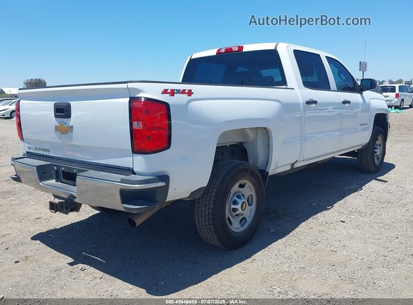 1GC1KUEG7JF259594 2018 CHEVROLET SILVERADO White Задня права чверть