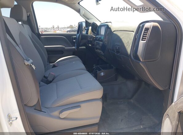 1GC1KUEG7JF259594 2018 CHEVROLET SILVERADO White Вид салону спереду