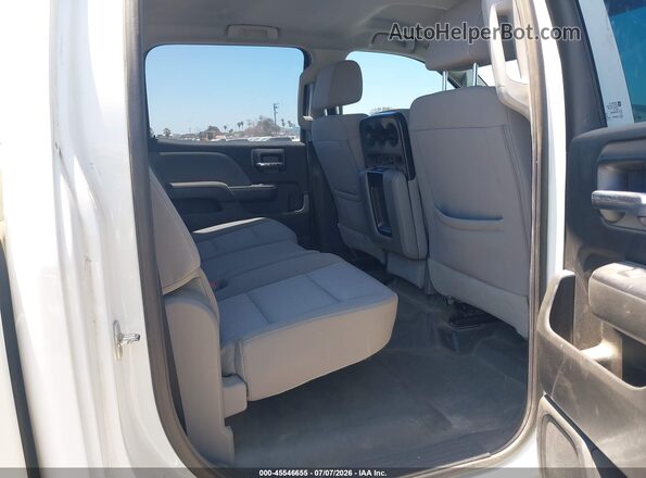 1GC1KUEG7JF259594 2018 CHEVROLET SILVERADO White Вид наклейки з VIN-кодом