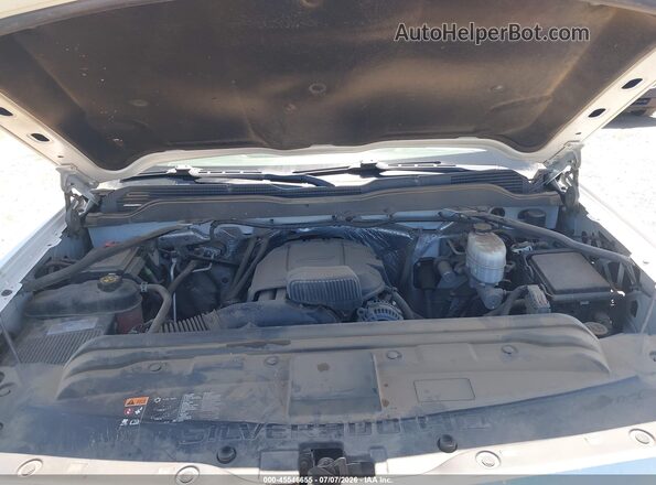 1GC1KUEG7JF259594 2018 CHEVROLET SILVERADO White Вид ззаду