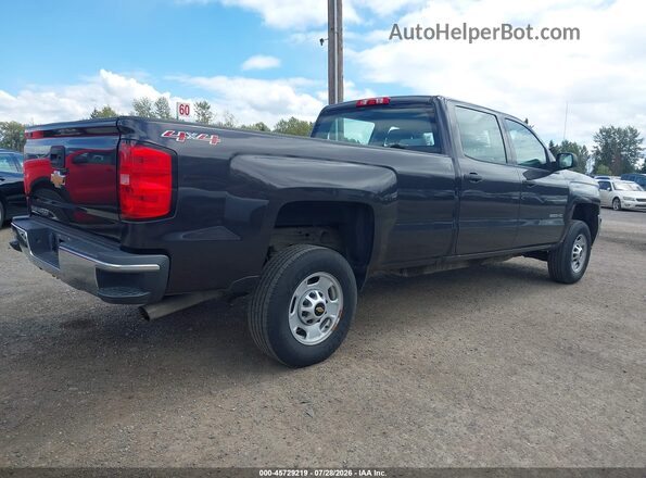 1GC1KUEG8GF231618 2016 CHEVROLET SILVERADO Черный Задняя правая четверть