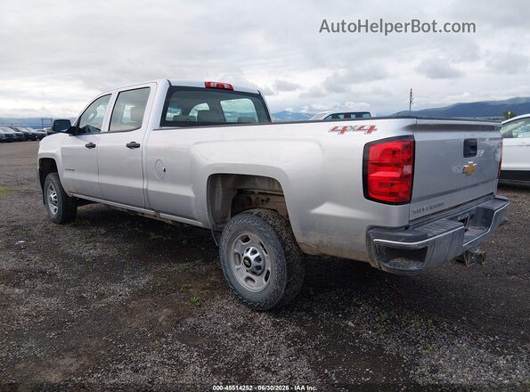 1GC1KUEG8HF167131 2017 CHEVROLET SILVERADO Silver Tył lewy