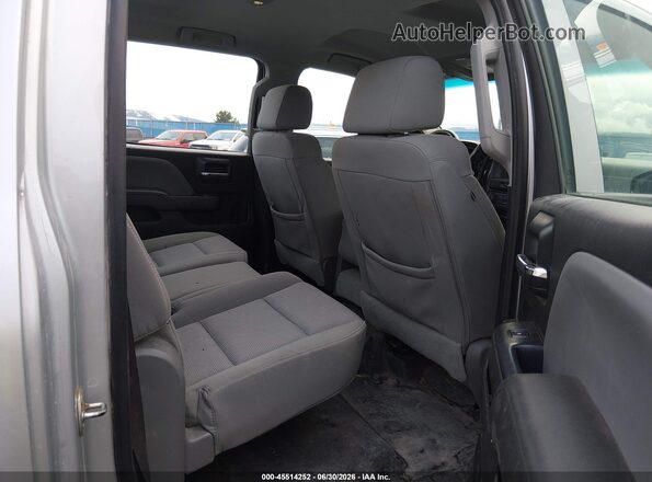 1GC1KUEG8HF167131 2017 CHEVROLET SILVERADO Silver Widok naklejki z numerem VIN