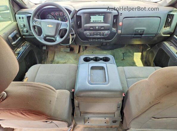 1GC1KUEG8JF177888 2018 CHEVROLET SILVERADO White Առջևի վահանակի տեսք