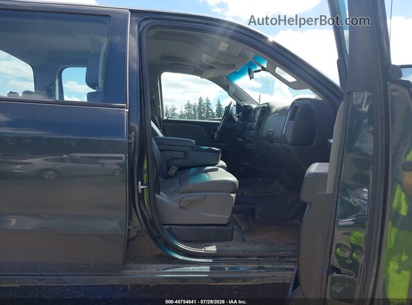 1GC1KUEG9JF258558 2018 CHEVROLET SILVERADO Black Вид салону спереду
