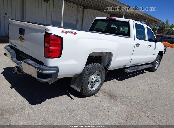 1GC1KUEGXGF201505 2016 CHEVROLET SILVERADO Белый Задняя правая четверть