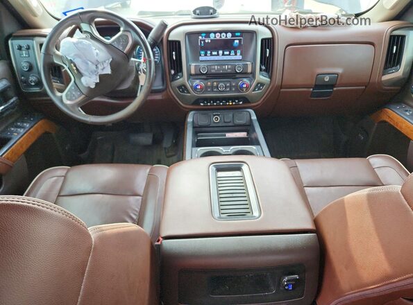 1GC1KUEY4KF136202 2019 CHEVROLET SILVERADO Black Вид панелі приладів