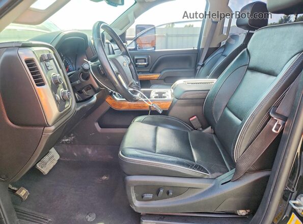 1GC1KUEY4KF220598 2019 CHEVROLET SILVERADO Black Սալոնի դիմացի տեսք