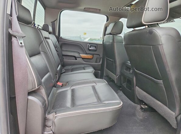 1GC1KUEY8KF182857 2019 CHEVROLET SILVERADO White Widok tylnych siedzeń