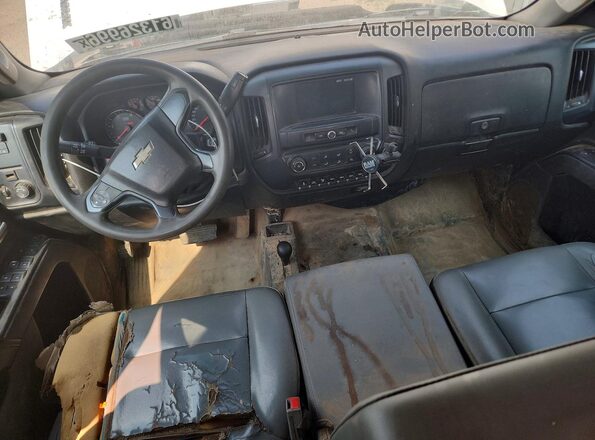 1GC1KUEY9JF225763 2018 CHEVROLET SILVERADO White Вид панелі приладів