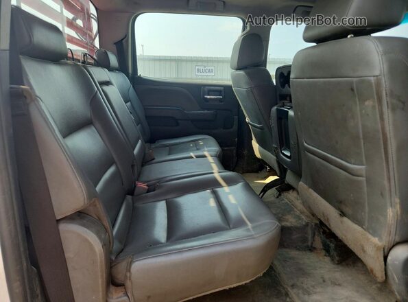 1GC1KUEY9JF225763 2018 CHEVROLET SILVERADO White Вид задніх сидінь