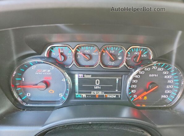 1GC1KVE84GF131448 2016 CHEVROLET SILVERADO White Սարքավորումների վահանակի տեսք