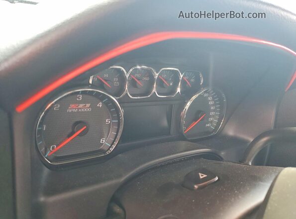 1GC1KVEG3GF178851 2016 CHEVROLET SILVERADO Черный Вид щитка приборов