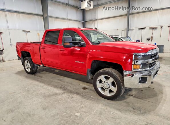 1GC1KVEG3JF178260 2018 CHEVROLET SILVERADO Red Передня права чверть