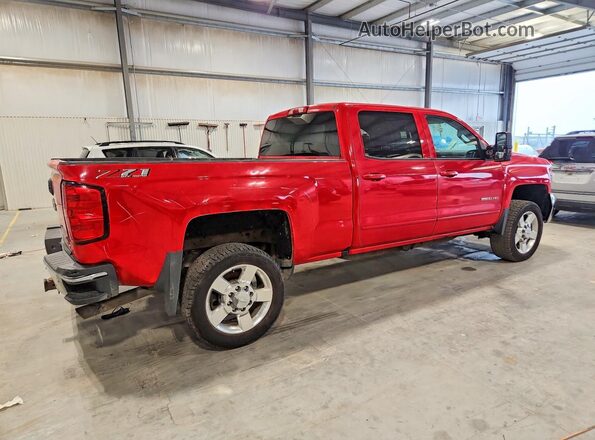 1GC1KVEG3JF178260 2018 CHEVROLET SILVERADO Red Задня права чверть
