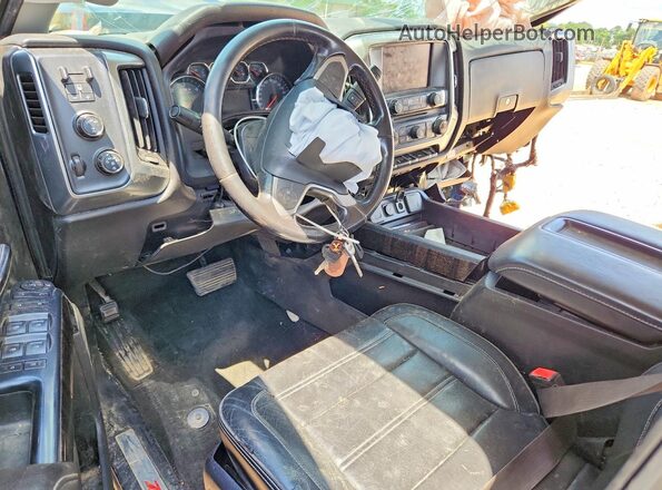 1GC1KVEG6HF103336 2017 CHEVROLET SILVERADO Blue Widok deski rozdzielczej