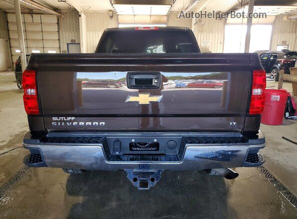 1GC1KVEG6JF144376 2018 CHEVROLET SILVERADO Черный Вид сзади