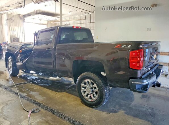 1GC1KVEG6JF144376 2018 CHEVROLET SILVERADO Черный Задняя левая четверть