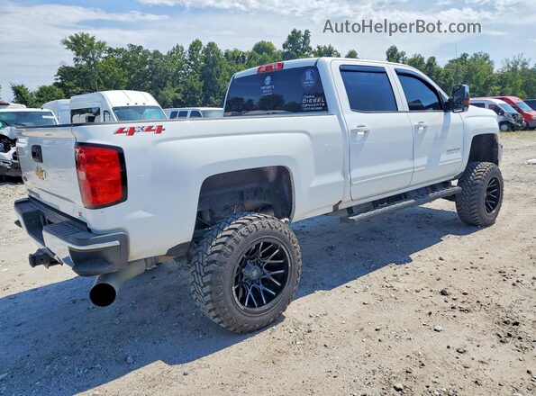 1GC1KVEY2JF199657 2018 CHEVROLET SILVERADO Белый Задняя правая четверть