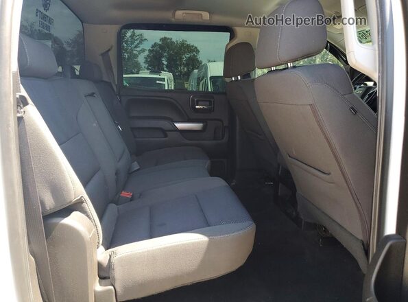 1GC1KVEY2JF199657 2018 CHEVROLET SILVERADO Белый Вид задних сидений