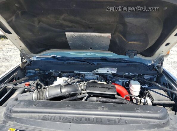 1GC1KVEY2JF199657 2018 CHEVROLET SILVERADO Белый Вид задней части салона