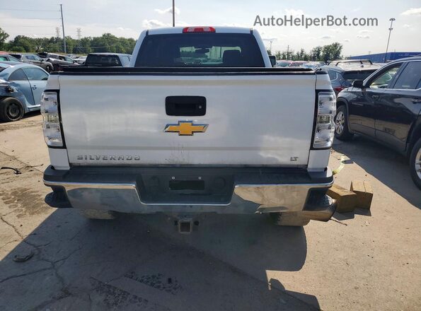 1GC1KVEY4HF221054 2017 CHEVROLET SILVERADO Белый Вид сзади