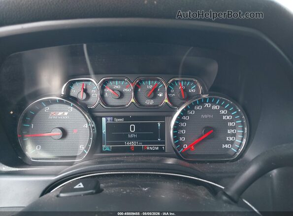 1GC1KWE80GF182435 2016 CHEVROLET SILVERADO White Widok tylnych siedzeń