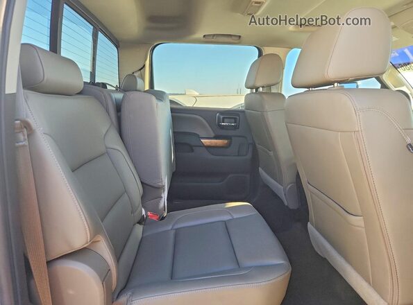 1GC1KWE83GF212494 2016 CHEVROLET SILVERADO White უკანა სავარძლების ხედი