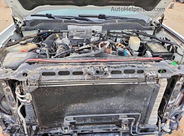 1GC1KWE83GF270010 2016 CHEVROLET SILVERADO White Rear interior view