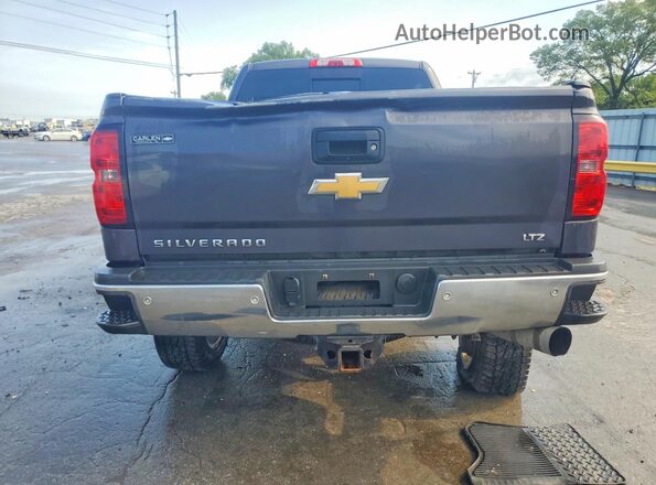 1GC1KWE88GF129160 2016 CHEVROLET SILVERADO Угольный Вид сзади