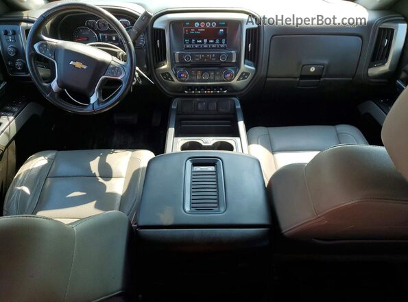 1GC1KWEY1JF140850 2018 CHEVROLET SILVERADO Gray Vista del cuadro de instrumentos