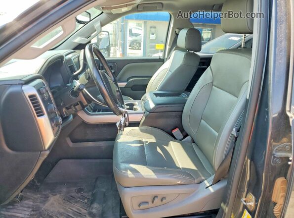 1GC1KWEY1JF140850 2018 CHEVROLET SILVERADO Gray Vista del salpicadero