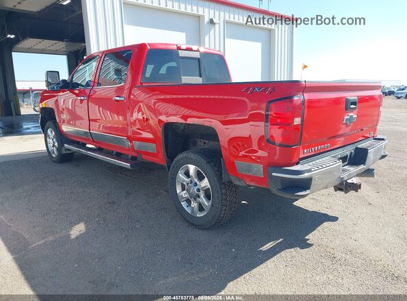 1GC1KWEY1JF218026 2018 CHEVROLET SILVERADO Red Trasero izquierdo