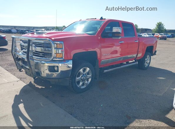 1GC1KWEY1JF218026 2018 CHEVROLET SILVERADO Red Vista tres cuartos delantera izquierda