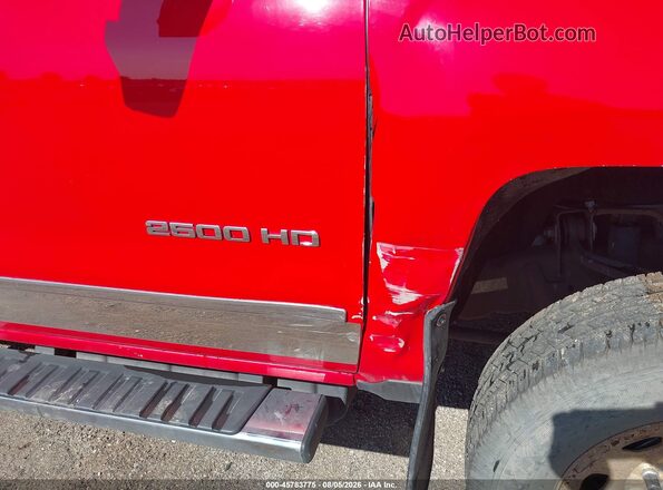 1GC1KWEY1JF218026 2018 CHEVROLET SILVERADO Red Vista frontal