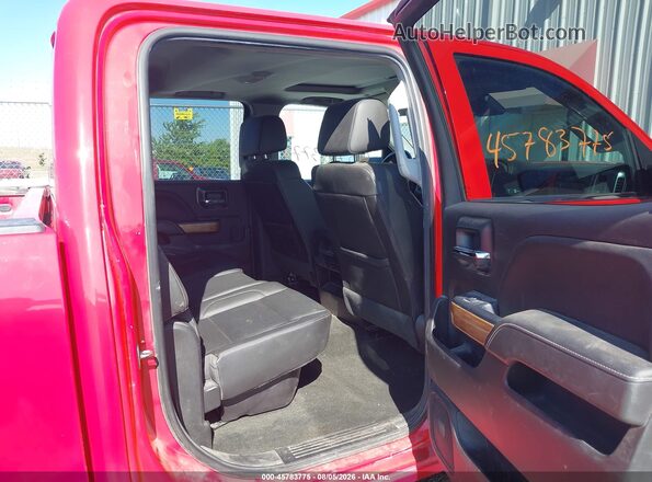 1GC1KWEY1JF218026 2018 CHEVROLET SILVERADO Red Vista de la etiqueta del VIN