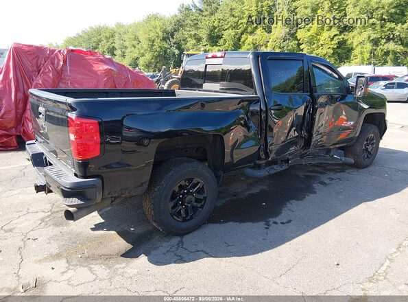 1GC1KWEY3JF180587 2018 CHEVROLET SILVERADO Black Tył prawy