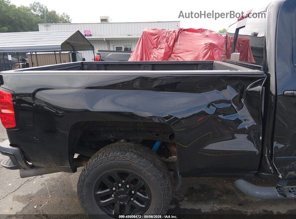 1GC1KWEY3JF180587 2018 CHEVROLET SILVERADO Black Widok z przodu