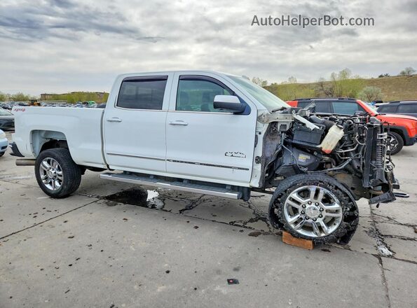 1GC1KXE86GF163619 2016 CHEVROLET SILVERADO Белый Передняя правая четверть
