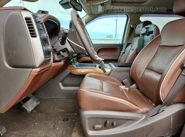 1GC1KXE86GF163619 2016 CHEVROLET SILVERADO Белый Вид салона спереди