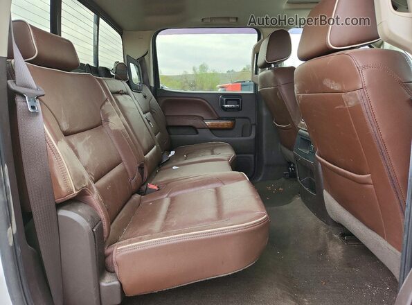 1GC1KXE86GF163619 2016 CHEVROLET SILVERADO Белый Вид задних сидений