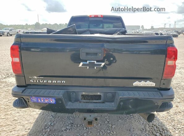 1GC1KXEY0JF182254 2018 CHEVROLET SILVERADO Black Rear view