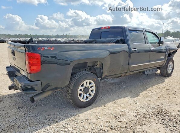 1GC1KXEY0JF182254 2018 CHEVROLET SILVERADO Black Rear right