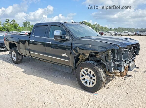 1GC1KXEY0JF182254 2018 CHEVROLET SILVERADO Black Front right
